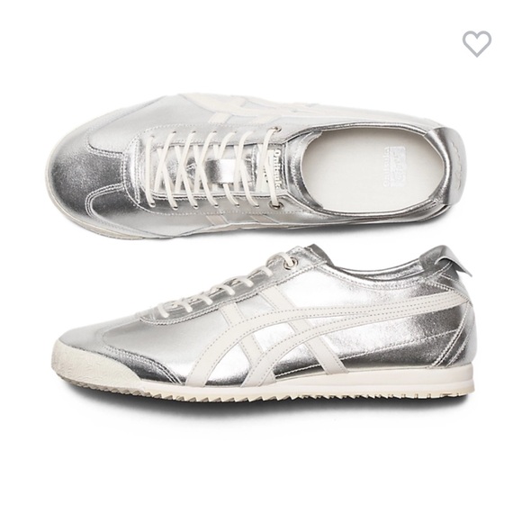 Onitsuka Tiger by Asics Shoes - NWT ONITSUKA TIGER SILVER/CREAM SZ 9